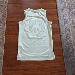 Jordan Light Green Mesh Jersey